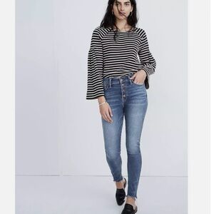 Madewell 32 10” High Rise Skinny Jeans
